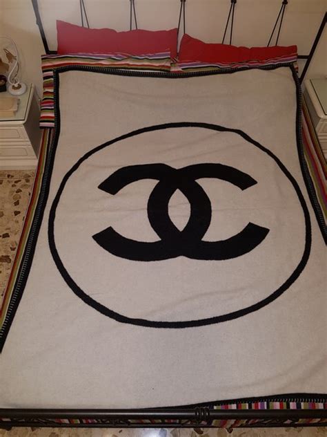 vintage chanel blanket